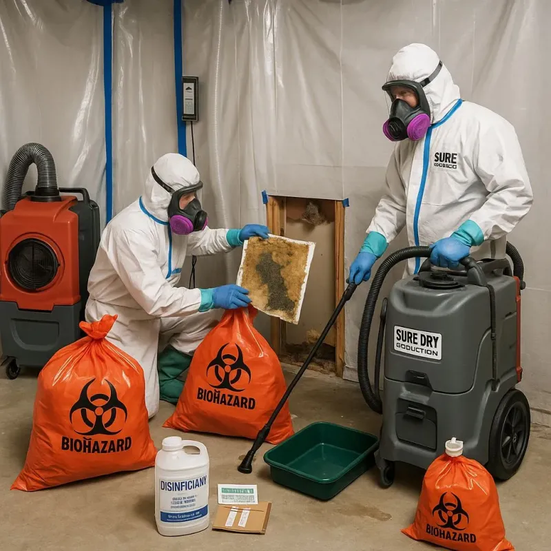 Contaminated Water Handling Protocols process in Cedar Bluff, VA