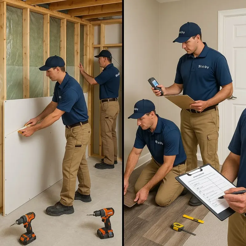 Repairs and Reconstruction process in Cedar Bluff, VA
